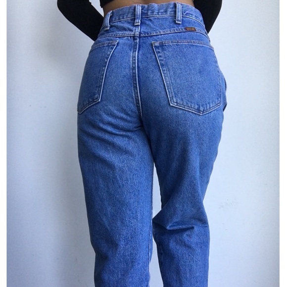 Vintage Denim - VINTAGE Rustler high waist classic mom jeans W32”